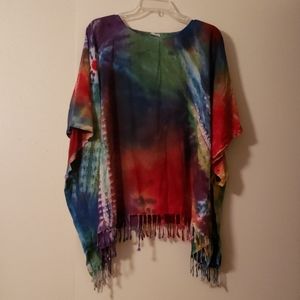 Tie dye kimono